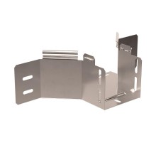 Ответвитель горизонтальный Стандарт INOX (AISI 409) 100х100  PR16.2687  Промрукав