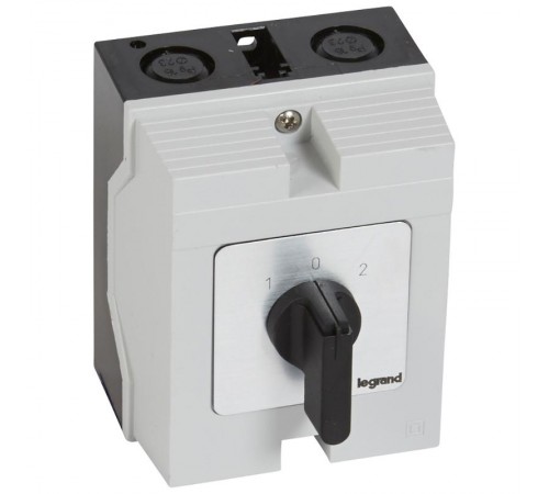 Переключатель - с положением ''0'' - PR 12 - 2П - 4 контакта - в коробке 96x120 мм  027726  Legrand