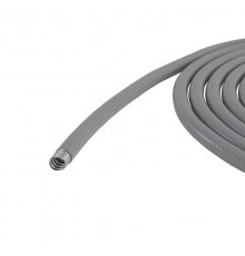 Металлорукав DN 10мм в гладкой SEBS изоляции, Dвн 10,0 мм, Dнар 15,0, 50м, цвет серый  607S010  DKC