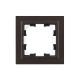 BRITE Рамка 1-ая IP44 РУ-1-БрТБ-44 темная бронза  BR-M12-44-K45  IEK