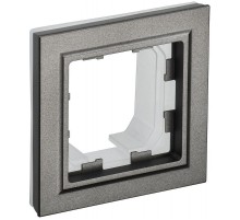 BRITE Рамка 1-ая IP44 РУ-1-БрТБ-44 темная бронза  BR-M12-44-K45  IEK