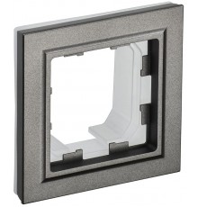 BRITE Рамка 1-ая IP44 РУ-1-БрТБ-44 темная бронза  BR-M12-44-K45  IEK