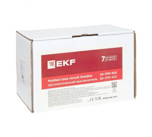 Выключатель автоматический ВА-99М 400/315А 3P 42кА EKF Proxima  mccb99-400-315m  EKF