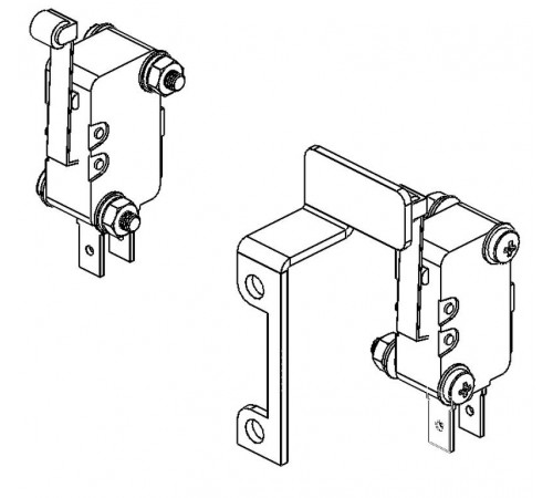 Комплект для электрической индикации положений  R5M2WMS  DKC