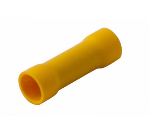 Соединительная гильза изолированная L-26 мм 4-6 мм (ГСИ 6.0/ГСИ 4,0-6,0) желтая  08-0731  REXANT