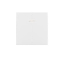 Выключатель STRONG 2 кл с подсветкой 10А с/у жемчуг  KR-78-0714-4  Kranz