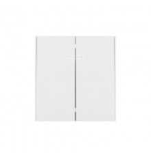 Выключатель STRONG 2 кл с подсветкой 10А с/у жемчуг  KR-78-0714-4  Kranz