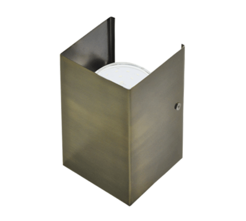 Светильник накладной двусторонний GX53S-WALL 2BR под лампу GX53 230B бронза  4690612024486  IN HOME