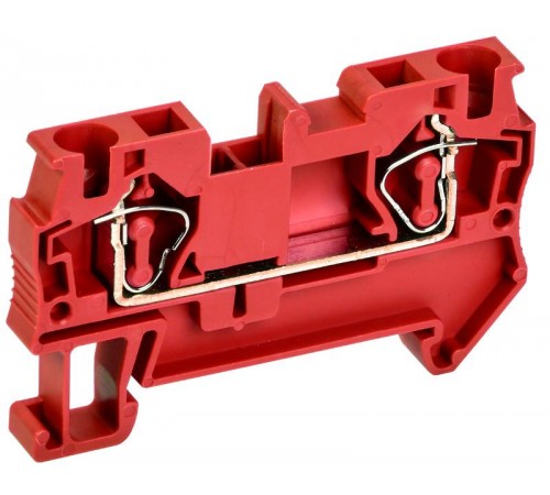 Клемма пружинная КПИ 2в-4 41А красная   YZN11-004-K04  IEK 