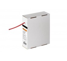 Термоусаживаемая трубка ТУТнг 4/2 красная в коробке (10 м/упак)   SQ0518-0402  TDM
