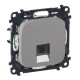 Valena ALLURE DIY Алюминий Розетка ТЛФ 1-ая (RJ11)  753938  Legrand