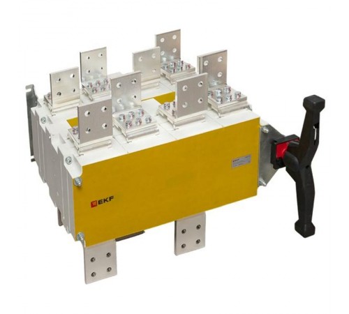 Рубильник-переключатель 2000A 4P c рукояткой управления для прямой установки PowerSwitch pscs-2000-4EKF