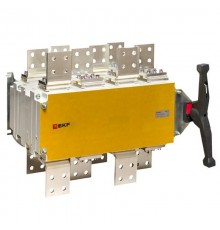 Рубильник-переключатель 2000A 4P c рукояткой управления для прямой установки PowerSwitch pscs-2000-4EKF