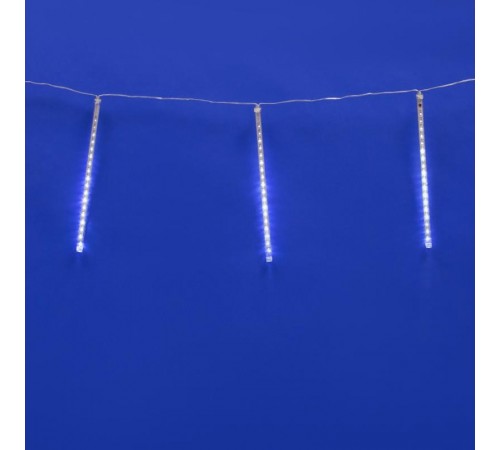 Занавес светодиодный   "Падающие звезды" ULD-E2405-240/DTK WHITE IP44 METEOR   соед.  2х05м. 8 нитей. белый свет. шнур прозр.  11121  Uniel