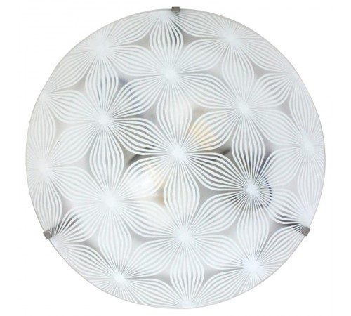 Светильник "Васильки" 300 НПБ 01-2х60-139 М16 матовый белый /кл.штамп металлик  1005209266  Элетех