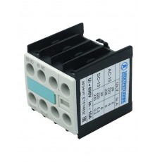 3RH1911-1FA11, 1НО+1НЗ, для контакторов типоразмера S00, фронтальный, винтовые клеммы, IP20, блок-контакт  (ЭТ)  ET014832  Электротехник