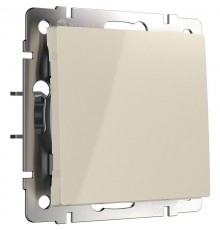 W1112003/ Электроустановочные изделия - Выключатель одноклавишный проходной (слоновая кость)a051466Werkel