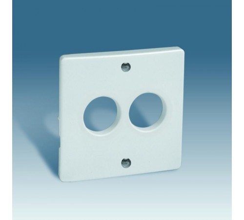 Simon 82 Накладка на аудиорозетку для подключения двух аудиоколонок, S82, S82N, шампань  82082-34  Simon