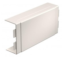 Крышка T-образной секции кабельного канала WDK 60x130 мм (ПВХ,кремовый) (WDK HK60130CW)  6162231  OBO Bettermann