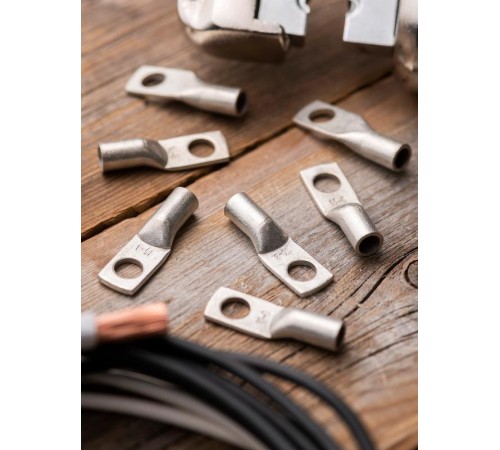 Наконечник медный луженый  ТМЛ 16-8-6 EKF PROxima  tml-16-8-6-g  EKF