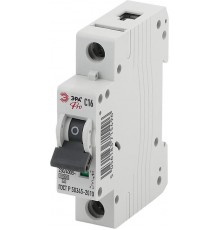 Выключатель автоматический однополюсный NO-901-43 ВА47-100 1P 16А 6кА характеристика C Pro  Б0031813  ЭРА