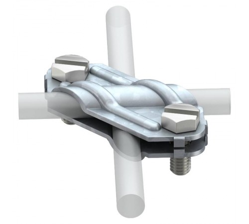 Соединитель полосы и прутка крестовой (250)  5312906  OBO Bettermann