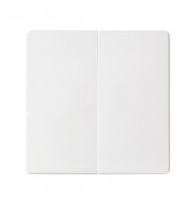 Клавиша двойная для перекрестного выключателя белого матового цвета S82 Concept  8202126-090  Simon