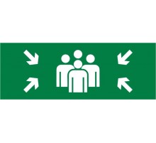 Пиктограмма ДСО-101-IP20 "Место сбора"  62256DEK  DEKraft