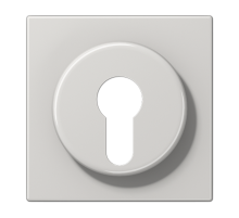 Крышка к выключателю для замочного механизма; светло-серая LS928LG Jung