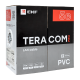 Кабель витая пара TERACOM PRO Cat.5E F/UTP 4 пары solid 24AWG цвет серый упак. 305м  TRP-5EFTP-04PVC-GY-IN3  EKF