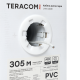 Кабель витая пара TERACOM PRO Cat.5E F/UTP 4 пары solid 24AWG цвет серый упак. 305м  TRP-5EFTP-04PVC-GY-IN3  EKF