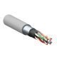Кабель витая пара TERACOM PRO Cat.5E F/UTP 4 п. solid 24AWG LSZH нг(А)-HF сер. (305м)TRP-5EFTP-04LSH-GY-IN3EKF
