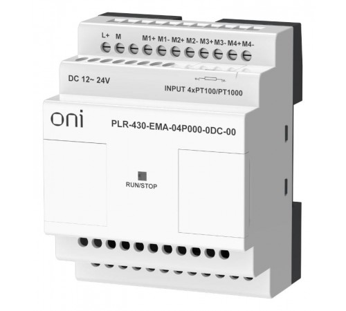 ПЛК 430 Модуль IO 4 PI 24В DC  PLR-430-EMA-04P000-0DC-00  ONI