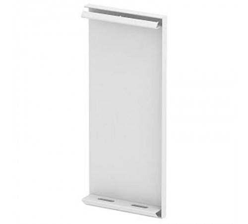 Торцевая заглушка кабельного канала Rapid 80 90x210 мм (сталь,белый) (GS-E90210RW)  6278170  OBO Bettermann