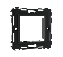 Brava черный Каркас одноместный без лапок без лапок С/У 2 мод  75023N  DKC