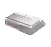 Угол вертикальный внутренний 45 градусов с крышкой Стандарт 600х100   PR16.0600  Промрукав