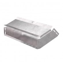 Угол вертикальный внутренний 45 градусов с крышкой Стандарт 600х100   PR16.0600  Промрукав