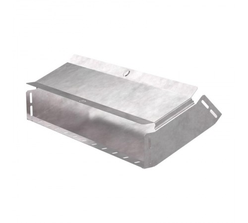 Угол вертикальный внутренний 45 градусов с крышкой Стандарт 600х100   PR16.0600  Промрукав