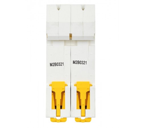 Выключатель автоматический двухполюсный M10N 2P B 3А 10кА ARMAT  AR-M10N-2-B003  IEK