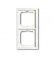 Рамка 2-постовая, серия, серия solo/future linear, цвет белый бархат  1754-0-4415   2CKA001754A4415  ABB