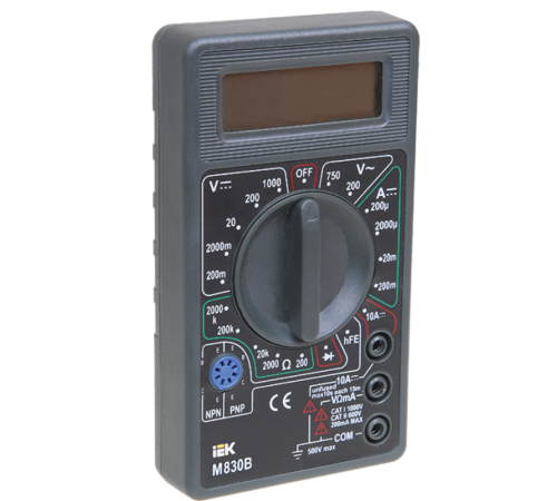 Мультиметр цифровой  Universal M830B   TMD-2B-830  IEK
