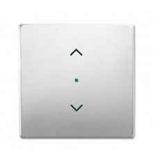 Клавиша одинарная free@home, жалюзи, future, цвет сталь6220-0-0535 ABB