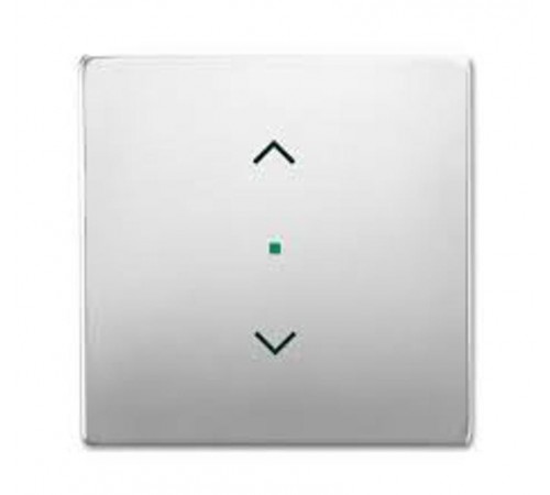 Клавиша одинарная free@home, жалюзи, future, цвет сталь6220-0-0535 ABB