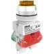 Выкл. кноп. ABLFP 30 мм Цвет:ЖЕЛТЫЙ LED 220В ВK-30   25049DEK  DEKraft