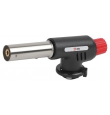 Горелка газовая GB-02P с пьезоподжигом установка на баллон  Б0052490  ЭРА