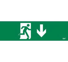 Этикетка самокл. 310х90мм "Фигура/стр. вниз"   LPC10-1-31-09-FNIZ  IEK