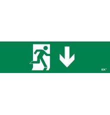 Этикетка самокл. 310х90мм "Фигура/стр. вниз"   LPC10-1-31-09-FNIZ  IEK