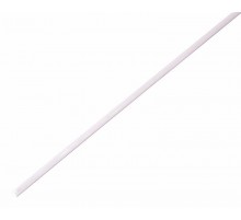 Термоусадочная трубка 2,0/1,0 мм, белая, упаковка 50 шт. по 1 м  20-2001  REXANT