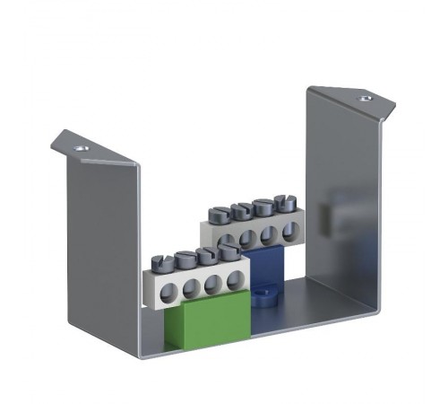 Суппорт для монтажа модульных устройств (с клеммниками) в блок VHF (сталь) (VHF-T2)  6109854  OBO Bettermann