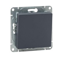 Механизм выключателя, одноклавишный, перекрёстный, графит Эпика  UP1-SWG-12 EKF